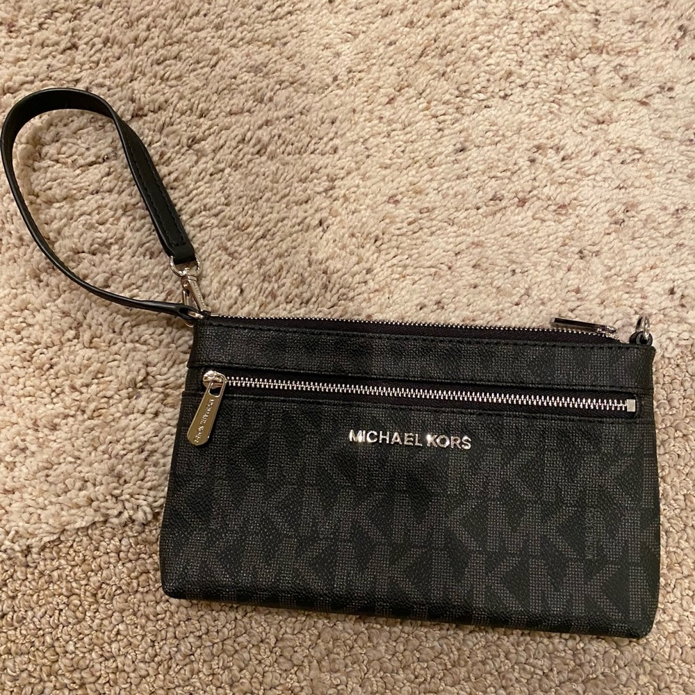 Michael Kors signature wristlet